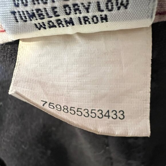 Union Bay Men's 36x34 Black Cargo Pants Distressed Cotton Skater Punk NWT - Picture 12 of 12